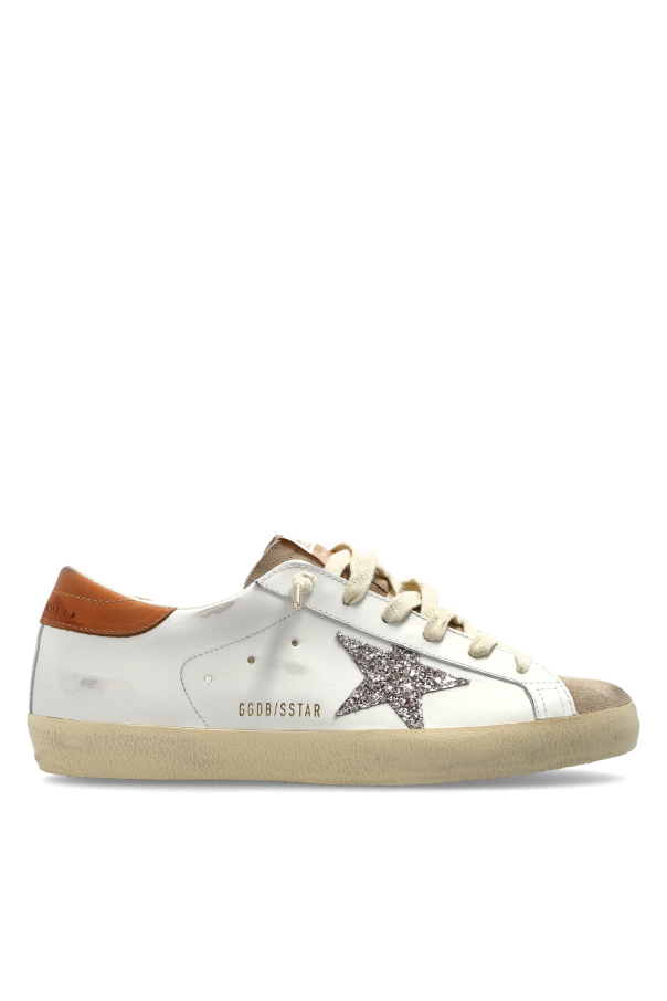 Golden Goose WHITE ‘Super-Star’ sports shoes 1