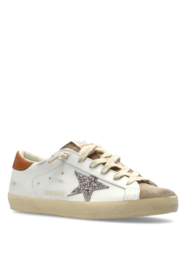 Golden Goose WHITE ‘Super-Star’ sports shoes 4