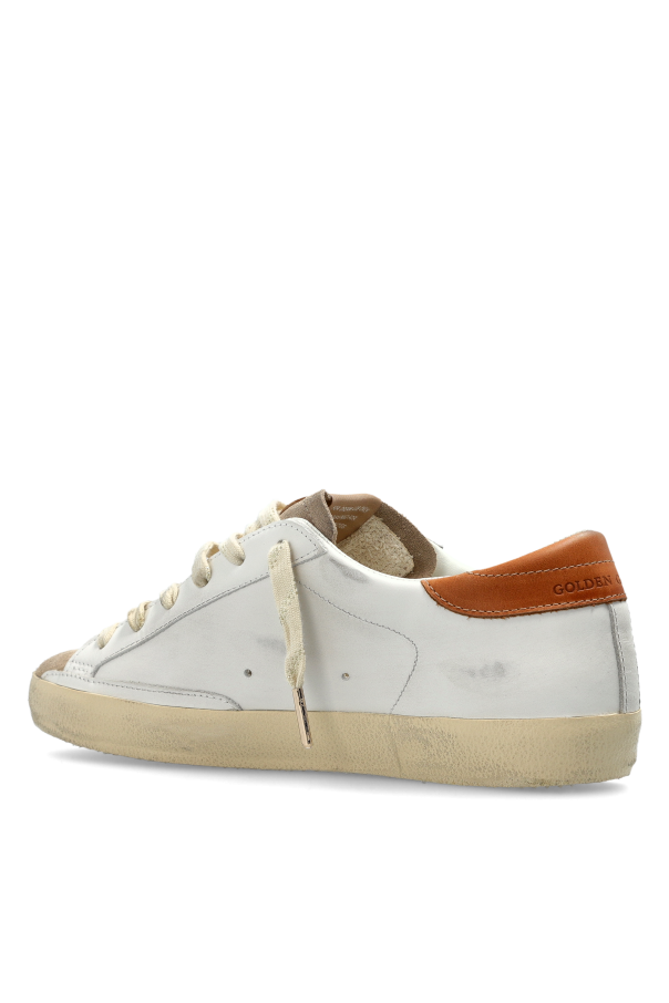 Golden Goose WHITE ‘Super-Star’ sports shoes 5