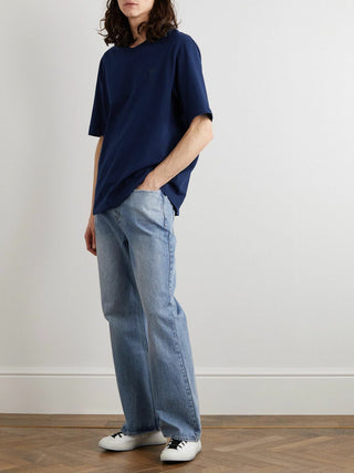 ami-paris-t-shirt-ami-de-coeur-navy-ss23-UTS004-726