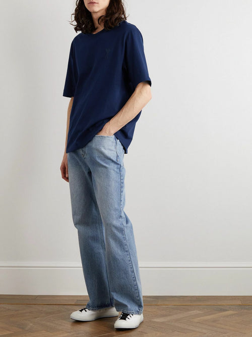 ami-paris-t-shirt-ami-de-coeur-navy-ss23-UTS004-726