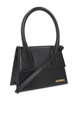 Jacquemus BLACK ‘Le Grand’ shoulder bag 4