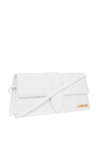 Jacquemus WHITE ‘Le Bambino Long’ shoulder bag 4