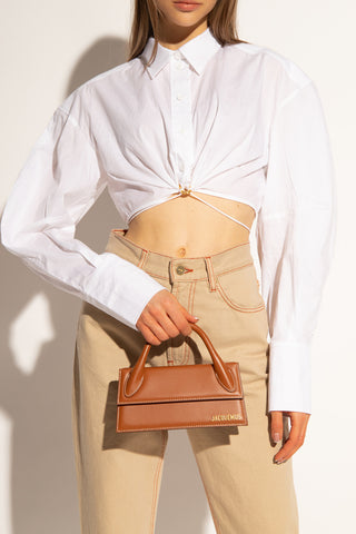 Jacquemus BROWN ‘Le Chiquito Long’ shoulder bag 2