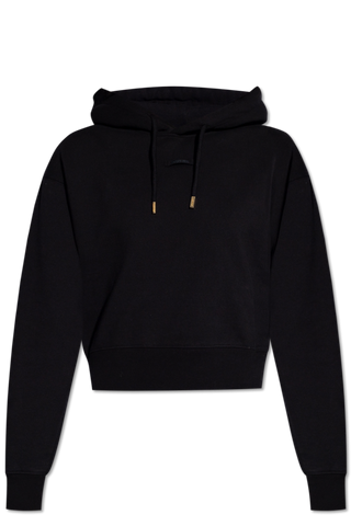Jacquemus BLACK Hoodie with logo 1