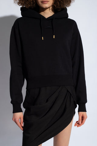 Jacquemus BLACK Hoodie with logo 3