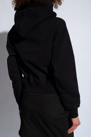 Jacquemus BLACK Hoodie with logo 4