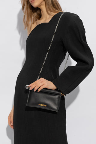 Jacquemus BLACK ‘La Petite Pochette Rond Carre’ shoulder bag 2