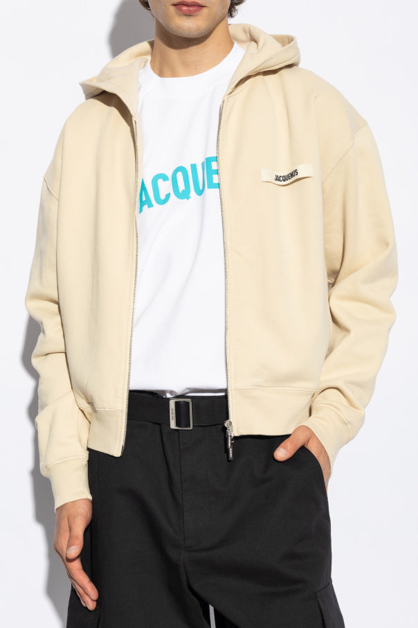 Jacquemus beige Sweatshirt with logo 3
