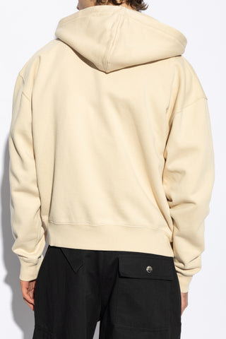 Jacquemus beige Sweatshirt with logo 4