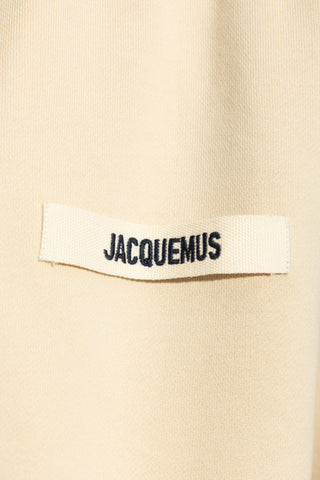 Jacquemus beige Sweatshirt with logo 5