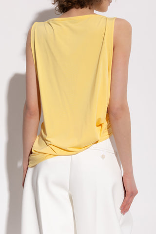 Jacquemus YELLOW Sleeveless Top 4