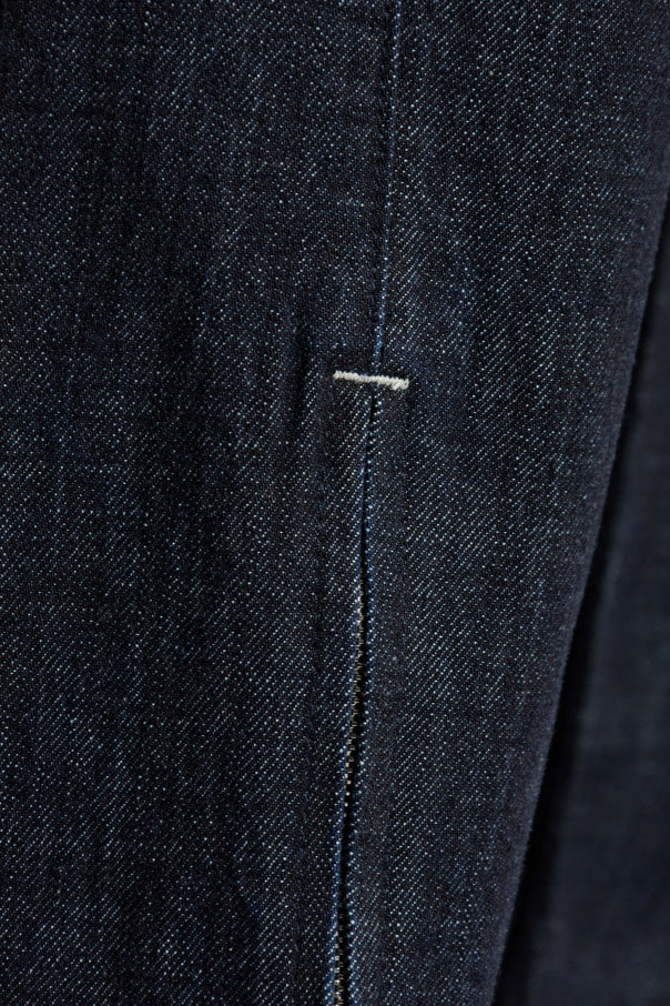 Jacquemus NAVY BLUE Jeans with logo 5