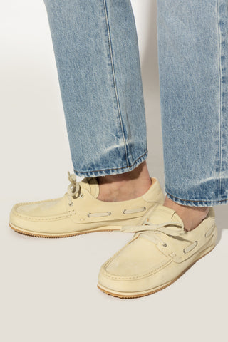 Jacquemus cream Leather shoes Les Batto 2