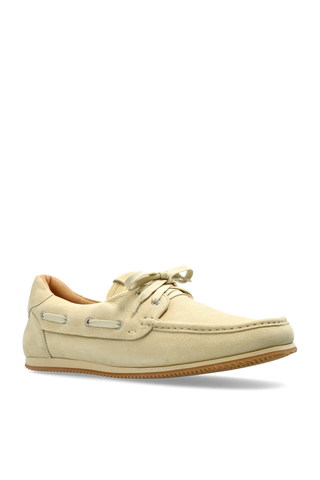 Jacquemus cream Leather shoes Les Batto 4