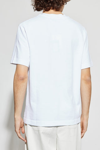 Jacquemus WHITE T-shirt with logo 4