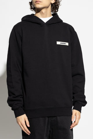 Jacquemus BLACK Sweatshirt with logo 3