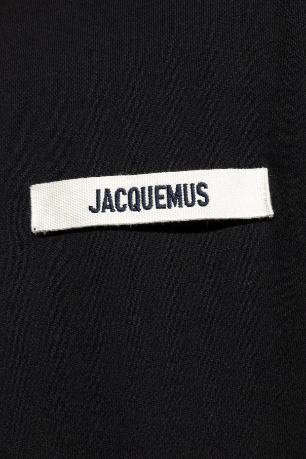 Jacquemus BLACK Sweatshirt with logo 5