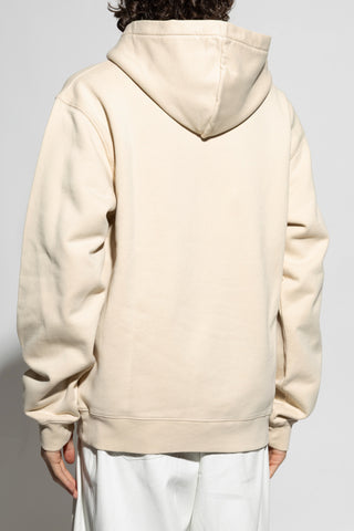Jacquemus cream Sweatshirt with logo 4