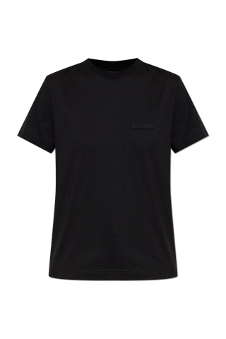 Jacquemus WHITE T-shirt with logo patch 1