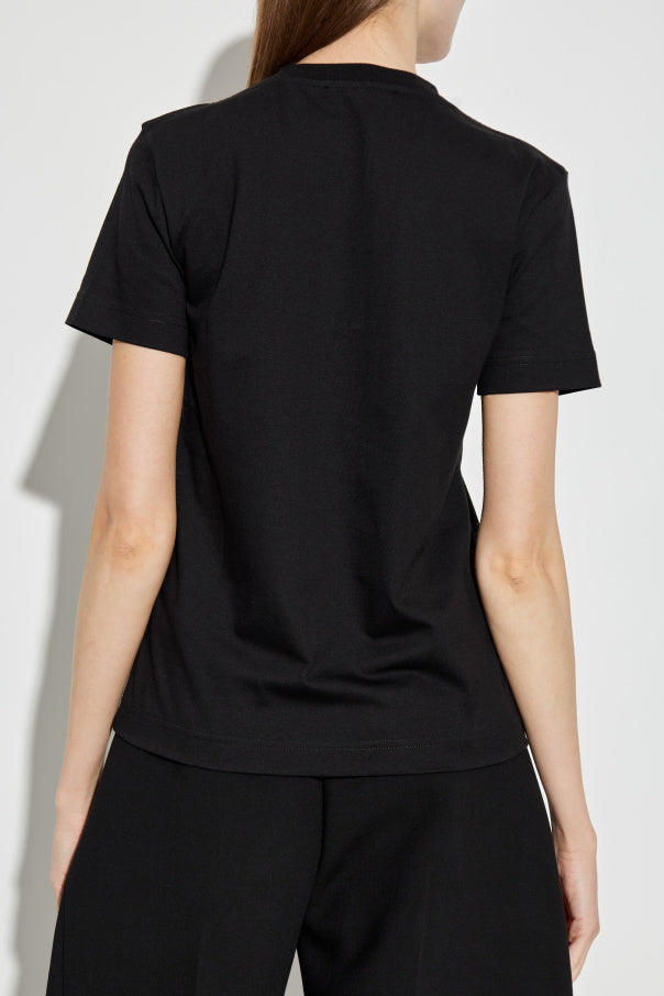 Jacquemus WHITE T-shirt with logo patch 4