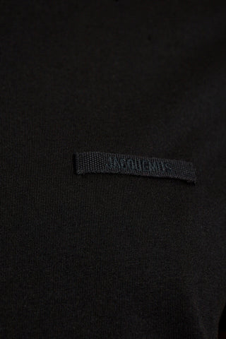 Jacquemus WHITE T-shirt with logo patch 5