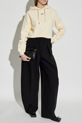 Jacquemus cream Hoodie 2