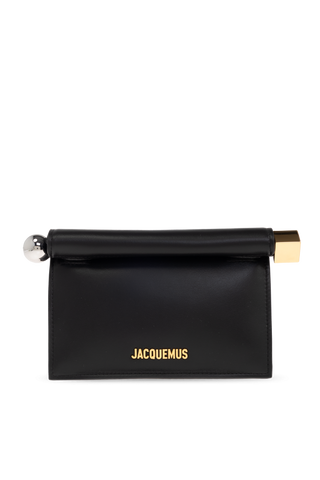 Jacquemus BLACK Handbag `Rond Carré Small` 1