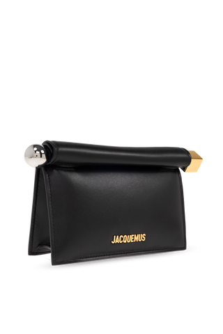 Jacquemus BLACK Handbag `Rond Carré Small` 4