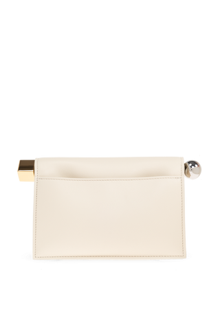 Jacquemus cream Handbag `Rond Carré Small` 3