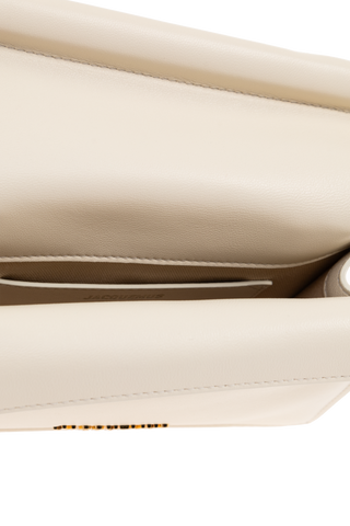 Jacquemus cream Handbag `Rond Carré Small` 5