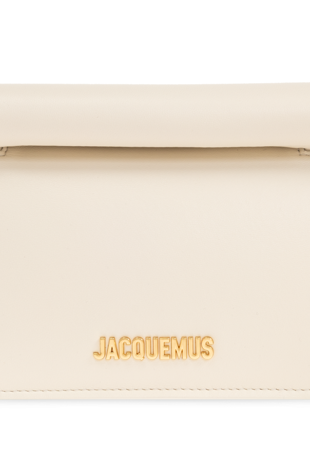 Jacquemus cream Handbag `Rond Carré Small` 6