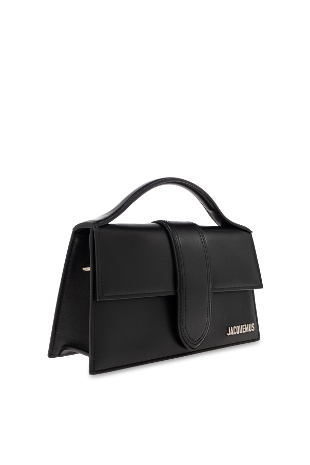 Jacquemus BLACK Handbag `Bambino Large` 4