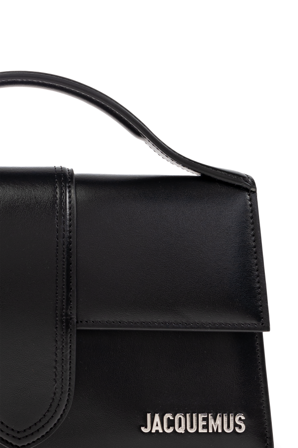 Jacquemus BLACK Handbag `Bambino Large` 6