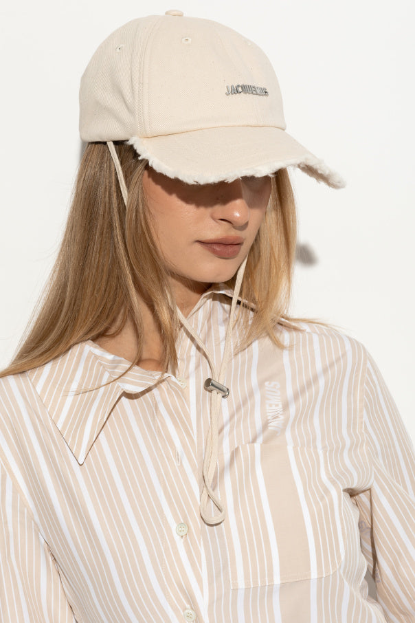Jacquemus cream Baseball cap 2