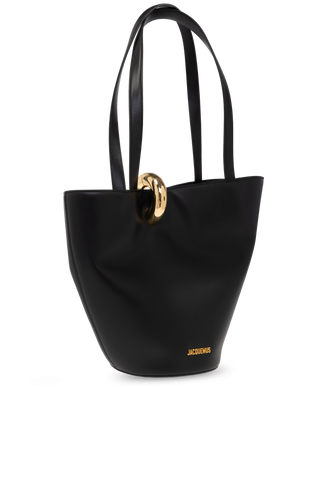 Jacquemus BLACK "Bambola Medium" shopper bag 4
