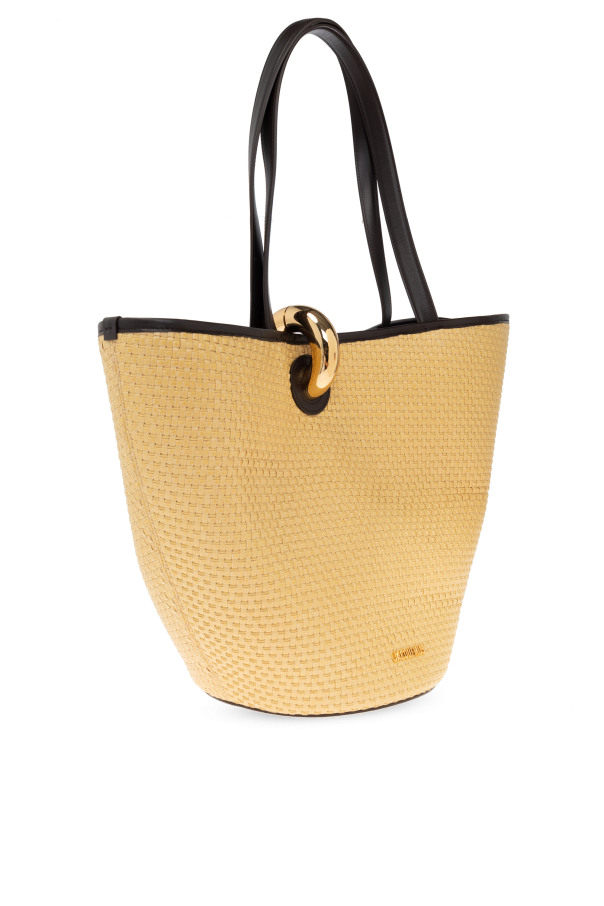 Jacquemus beige "Bambola" shopper bag 3