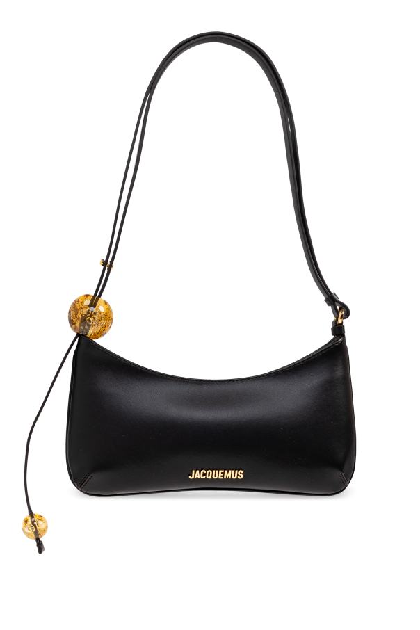 Jacquemus BLACK Shoulder bag `Bisou Perle` 1
