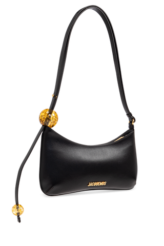 Jacquemus BLACK Shoulder bag `Bisou Perle` 4