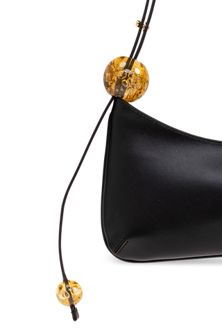 Jacquemus BLACK Shoulder bag `Bisou Perle` 6