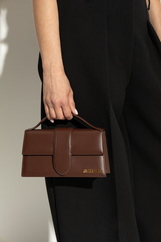 Jacquemus BROWN Handbag "Bambino Large" 2