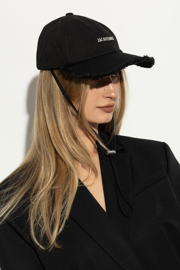 Jacquemus BLACK Baseball cap 2