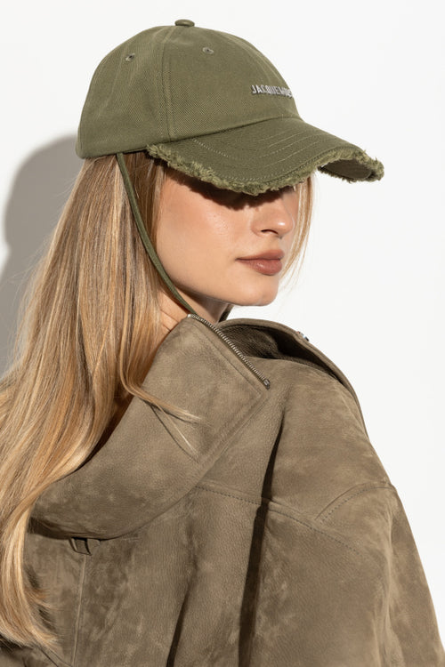 Jacquemus GREEN Baseball cap 2