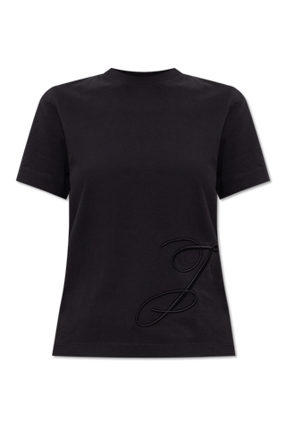 Jacquemus BLACK T-shirt with logo 1