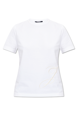 Jacquemus WHITE Short-sleeve T-shirt 1