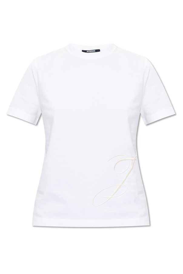 Jacquemus WHITE Short-sleeve T-shirt 1