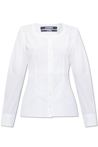 Jacquemus WHITE Waisted shirt 1