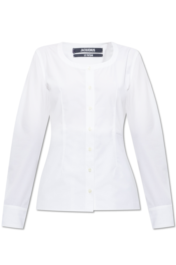 Jacquemus WHITE Waisted shirt 1
