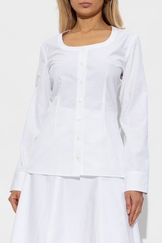 Jacquemus WHITE Waisted shirt 3