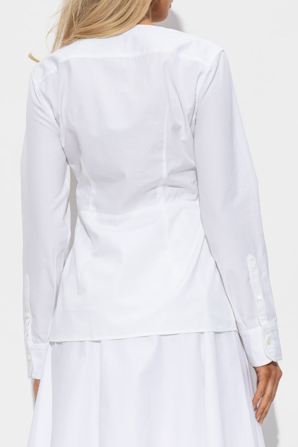 Jacquemus WHITE Waisted shirt 4